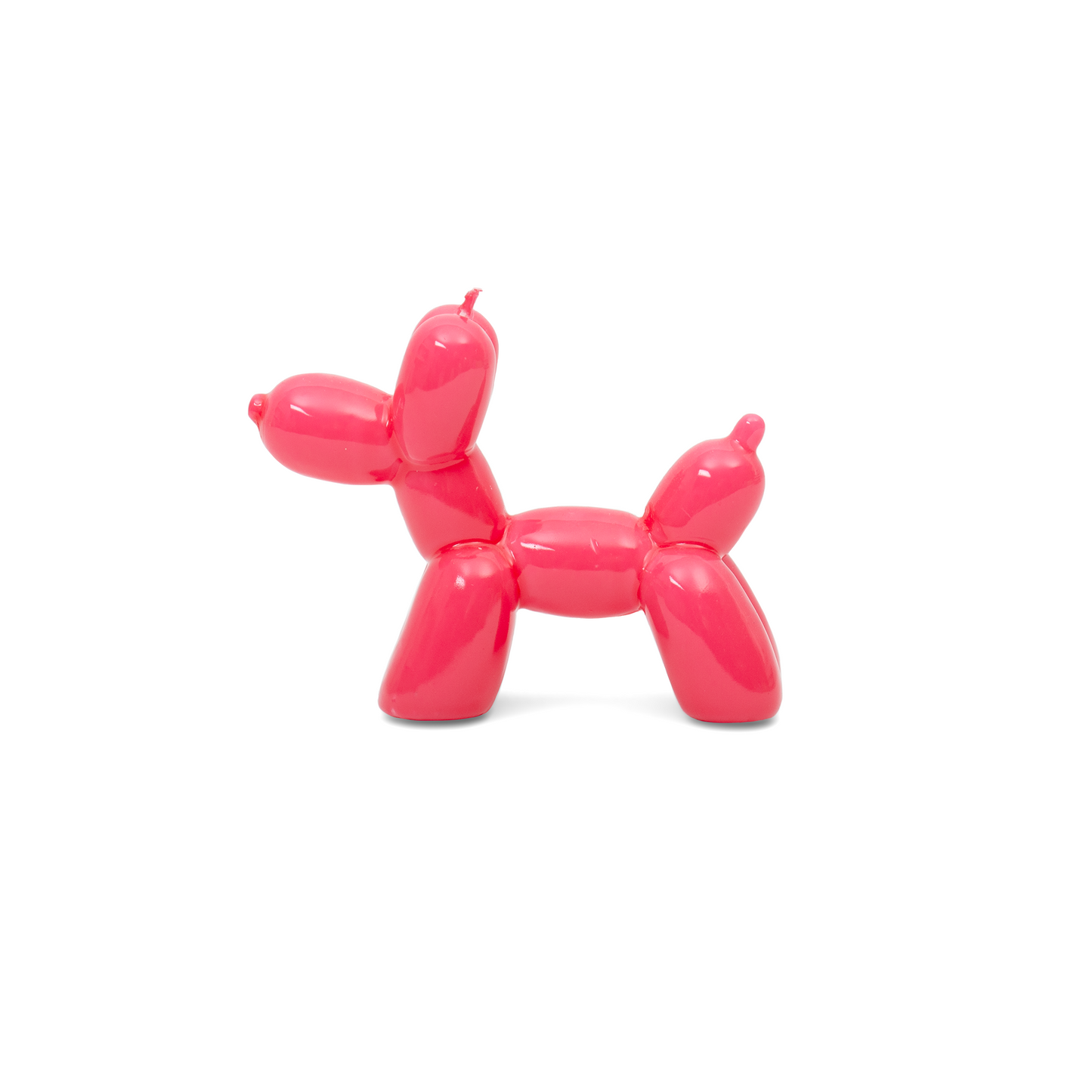 Balloon Dog Candle Magenta