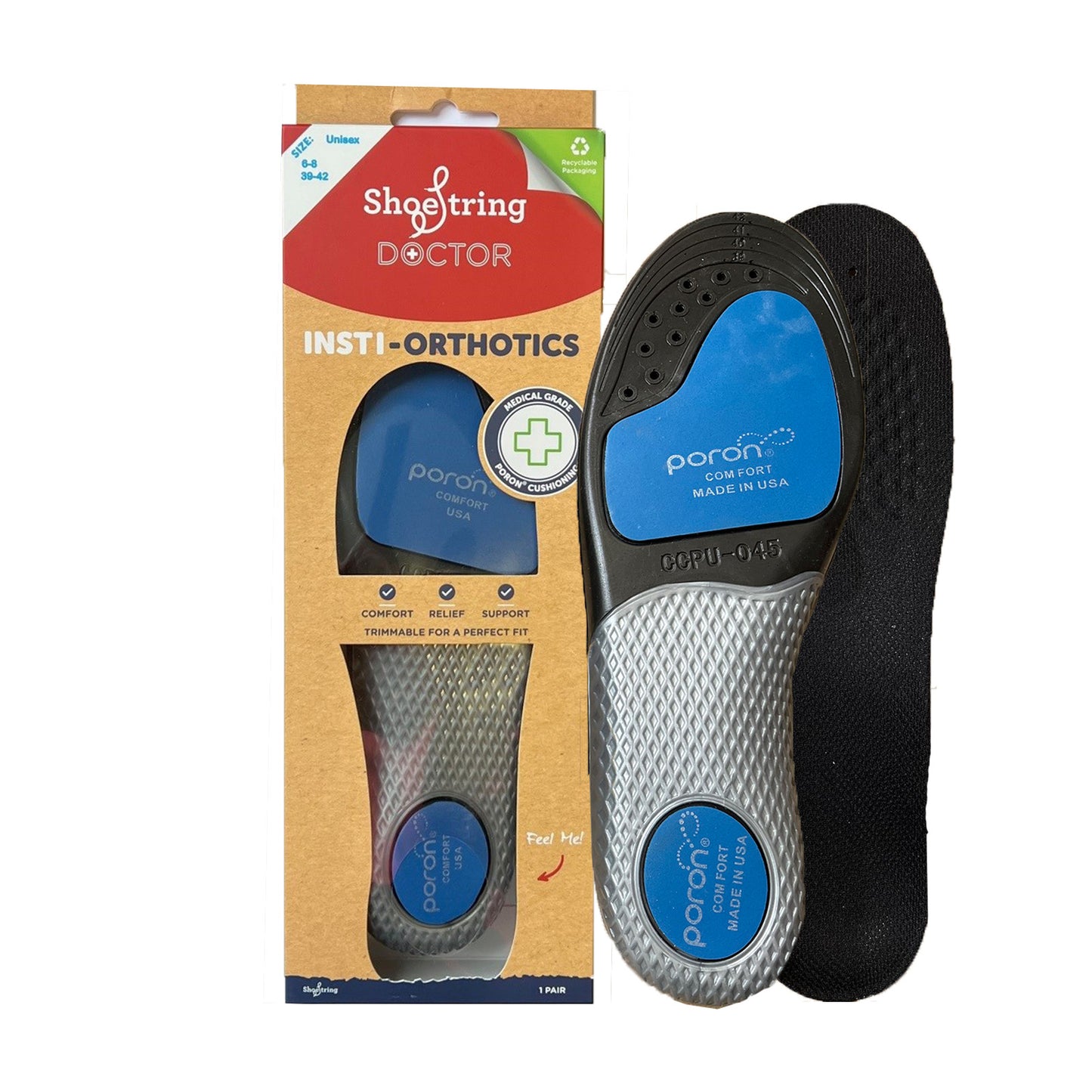 Insti-Orthotics Insoles 43-46