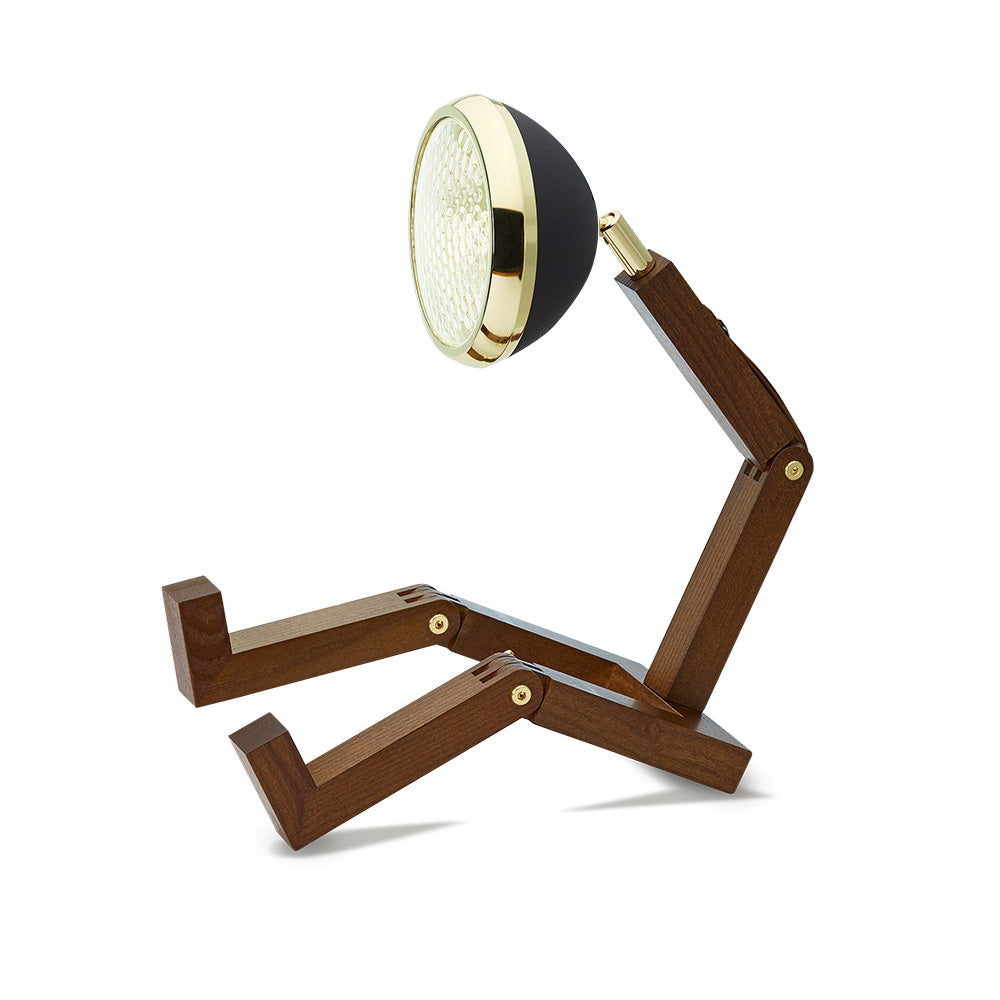 Mr Wattson Lamp (Brass/Matte Black)