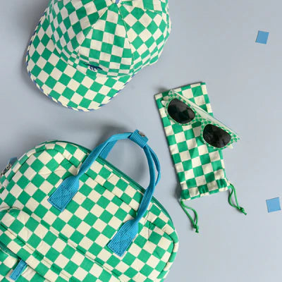 Dinosaur Check Cap 7-10 yrs