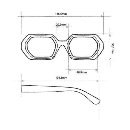 Okkia Sunglasses Andrea (Pink Havana)
