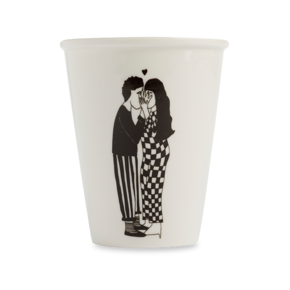 Porcelain Cup Secret Kissers