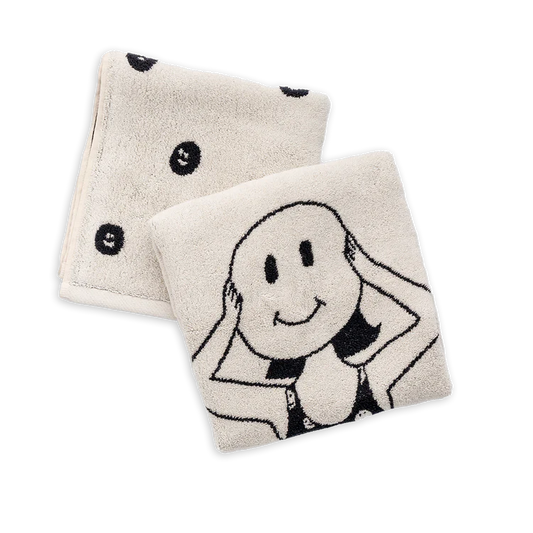 Towel Set Smiley Girl