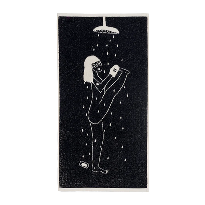 Set of 2 Towels - Yoga In The Shower