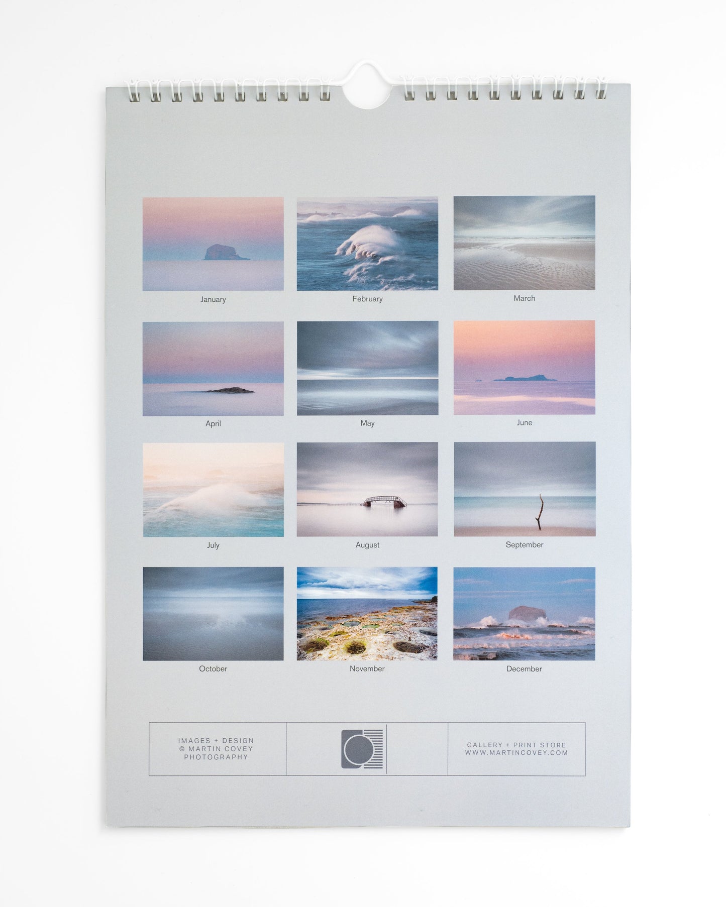 2025 East Lothian Wall Calendar by Martin Covey