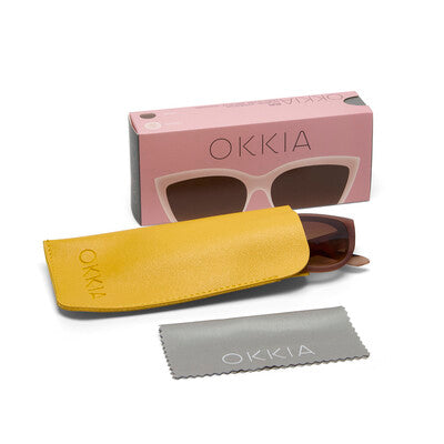 Silvia Sunglasses (Pink Havana)