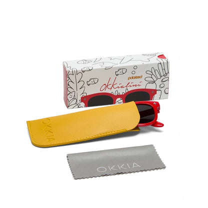 Orlando Kids Sunglasses Red