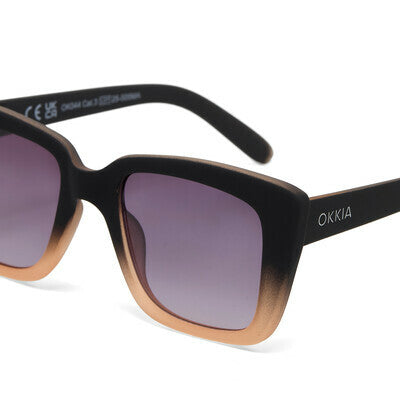 Okkia Sunglasses Elba (Black Shaded Rose)