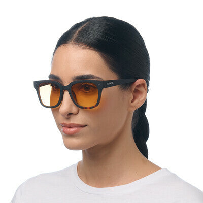 Giovanni Sunglasses (Havana Black/Yellow Lens)