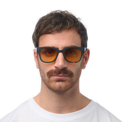 Giovanni Sunglasses (Havana Black/Yellow Lens)