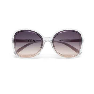 Anna Sunglasses (Clear/Black Lenses)