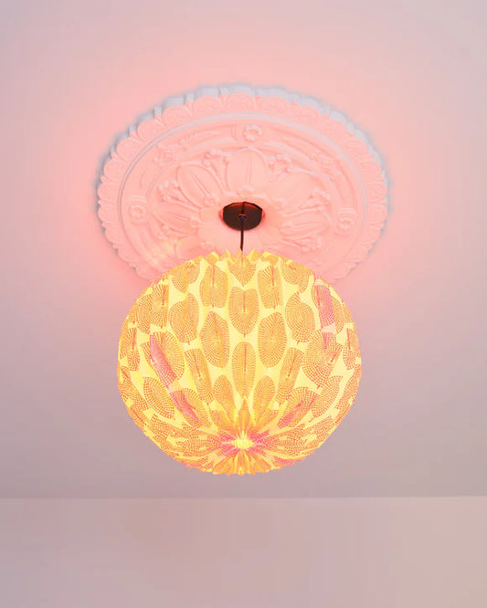 Origami Lampshade Globe Sun Mask