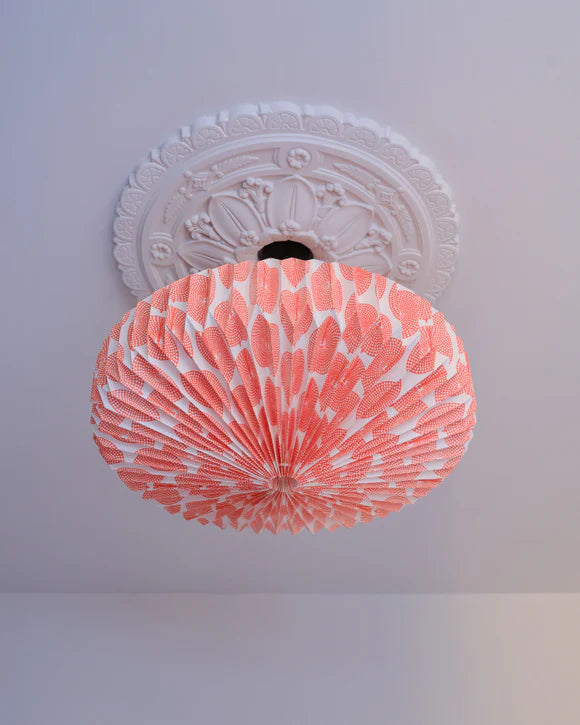 Origami Lampshade Saucer Sun Mask