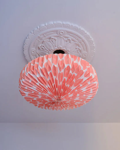 Origami Lampshade Saucer Sun Mask
