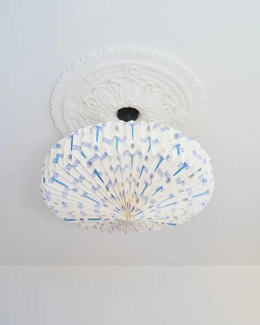 Origami Paper Lampshade Saucer Dragonfly