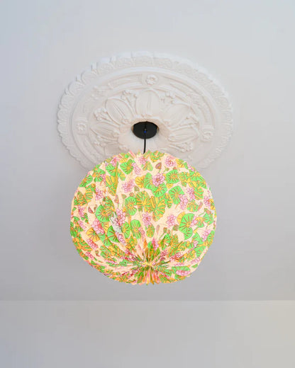 Origami Lampshade Globe Waterlilies