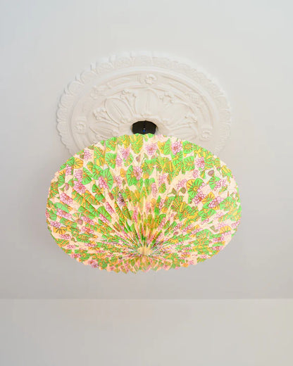 Origami Lampshade Saucer Waterlilies
