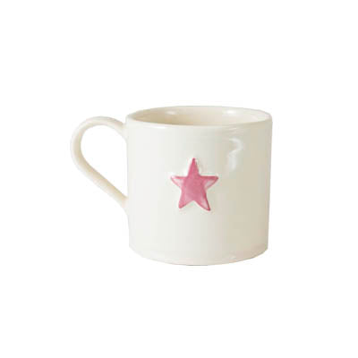 Shaker Pale Pink Star 150ml Mug