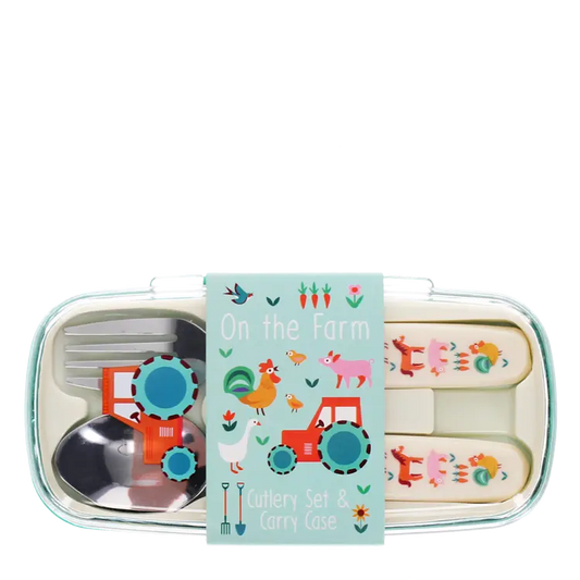 Childrens Cutlery Set Farmyard