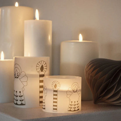 Fairy Tale Parchment Candle 12cm