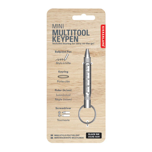 Mini Multitool Keypen (Assorted Colours)