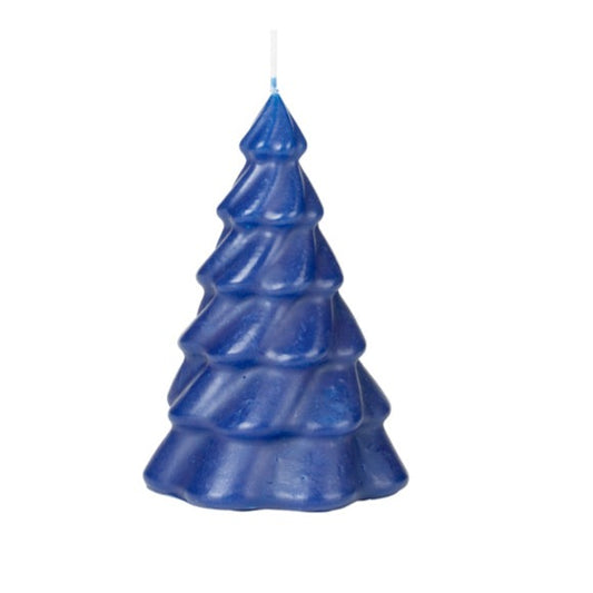 Pinus Xmas Tree Candle Maritime Blue