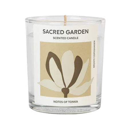 Broste Scented Soy Candle - Sacred Garden