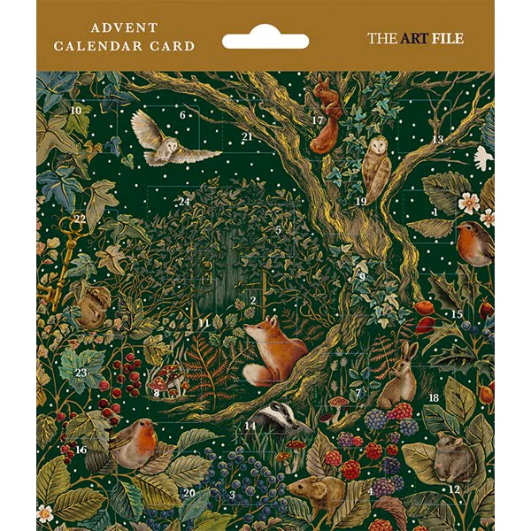 Advent Card Secret Garden