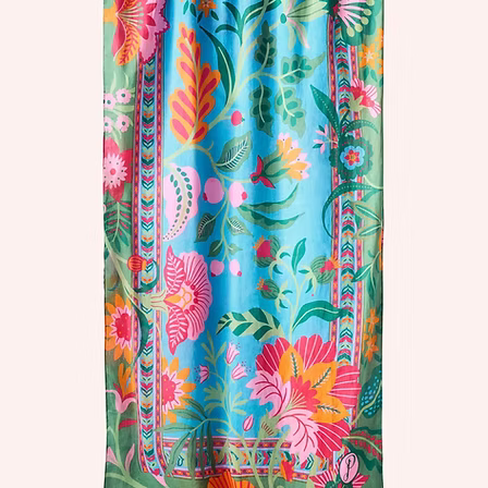 Folly Floral Cotton Scarf