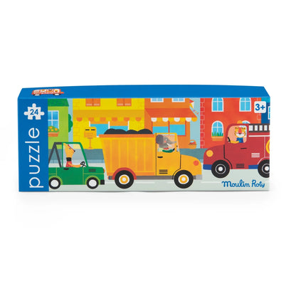 Vehicle Puzzle (24 pcs) - Les Popipop