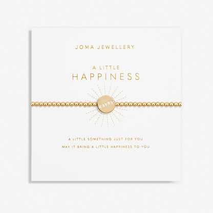 Joma Bracelet Happiness Gold Plated