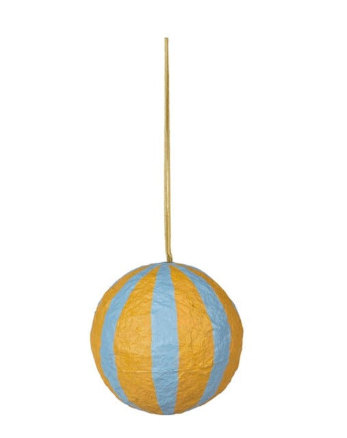 Broste Copenhagen Deko Cotton Tree decoration 8cm blue yellow