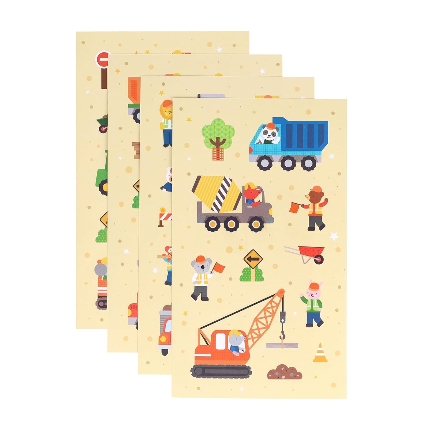 Mini Sticker Set Little Builders
