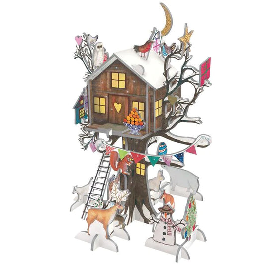 Large Pop & Slot Advent Calendar Christmas Treehouse