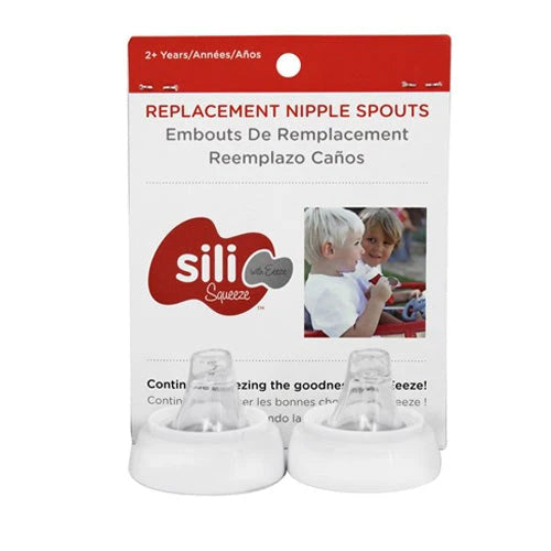 SALE Sili Squeeze Nipple Spouts 2pk (2y+)