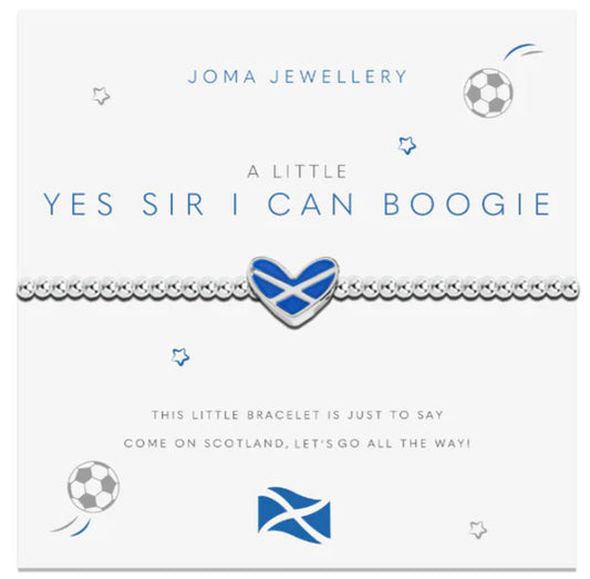 Bracelet Yes Sir I Can Boogie - Support Scotland at the World Cup!