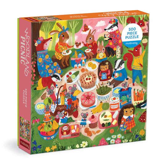 500 Puzzle Woodland Picnic