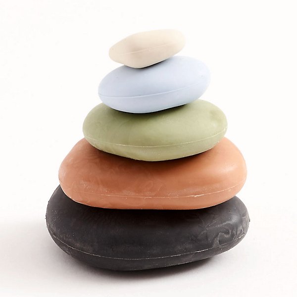 Stacking Stones Eraser Set