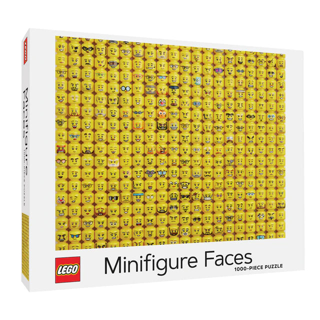 Lego Minifigure Faces Puzzle 1000 Pieces