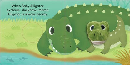 Puppet Book Baby Alligator