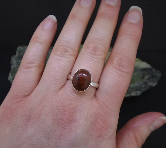 Lewisian Classic Sterling Silver Ring (Adjustable)