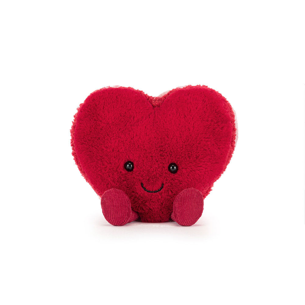 Jellycat Amuseables Arlette Heart Macaron (Red) (0+)