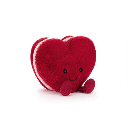 Jellycat Amuseables Arlette Heart Macaron (Red) (0+)