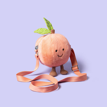 Jellycat Amuseables Peach Shoulder Bag (3+)