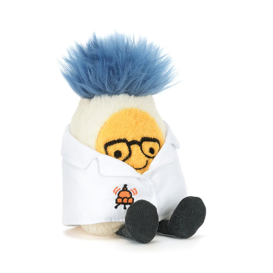 Jellycat Amuseables Boiled Egg Scientist Outfit (1+)
