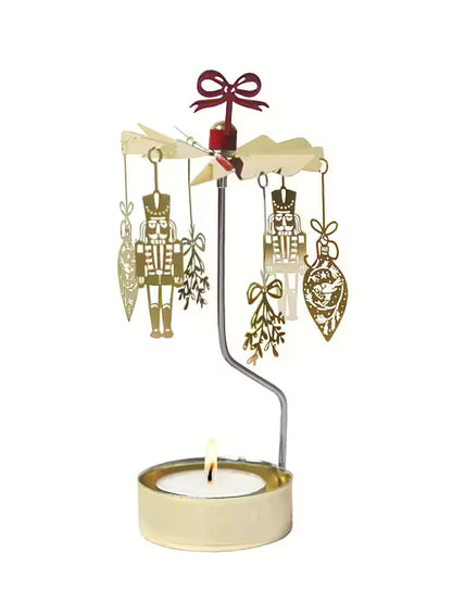 Tealight Angel Chime Noel (Gold)