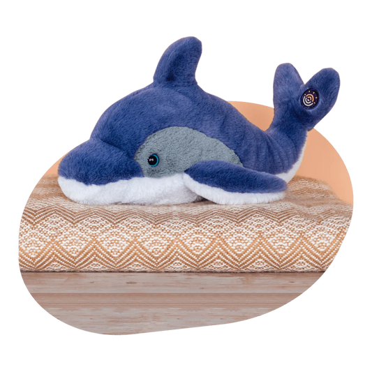 Dolphin Soft Toy with Tracking Link