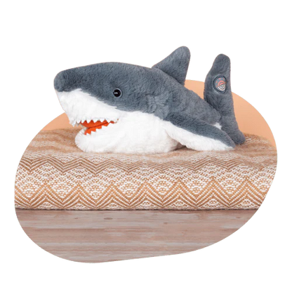 Great White Shark Soft Toy with Tracking Link