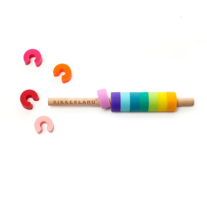Rainbow Silicone Drink Markers
