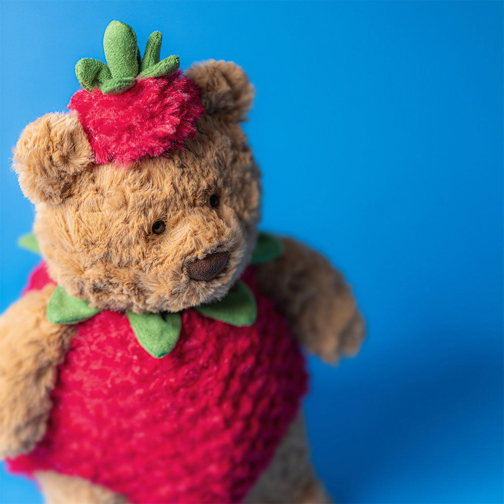 Jellycat Bartholomew Bear Strawberry (0+)